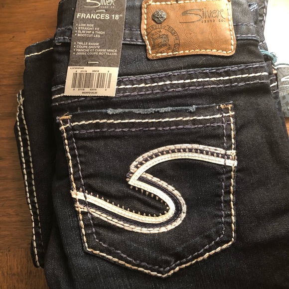 Silver Jeans Denim - Silver Jeans size 26 - Frances 18”